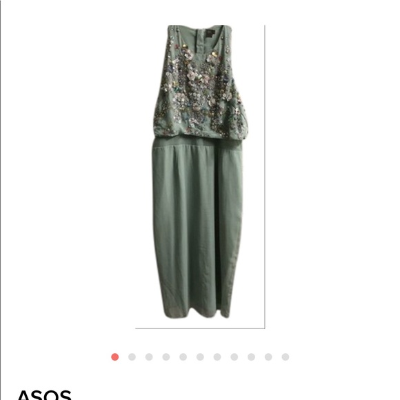 Gorgeous ASOS embellished pencil dress - Picture 4 of 8